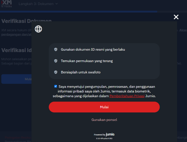 Daftar Akun XM limapoin